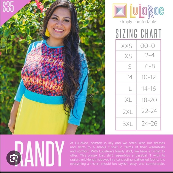 Lularoe Randy size M - Picture 4 of 4